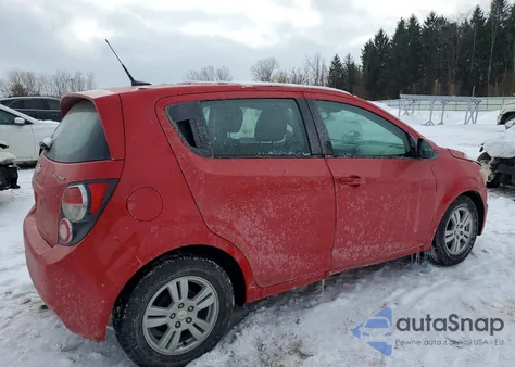 2012 Chevrolet Sonic Ls z USA, uszkodzony, nr VIN 1G1JB6SH8C4172772